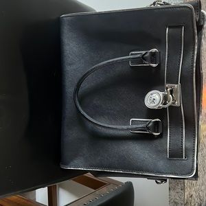Black MK with strap and handles